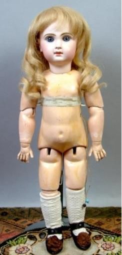 提携業者取扱品】Gorgeous 50cm Closed-Mouth Antique Tete Jumeau