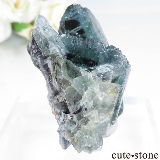 ナミビア Okorusu Mine産 フローライト＆クォーツの原石 No.41 - cute