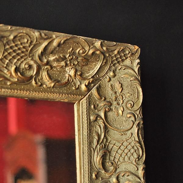 アンティークミラー・13/フランスアンティーク家具 美容室【Sibora】