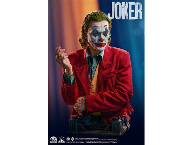 511,500円、映画「ジョーカー」のアーサー・フレックが全高800mmの胸像