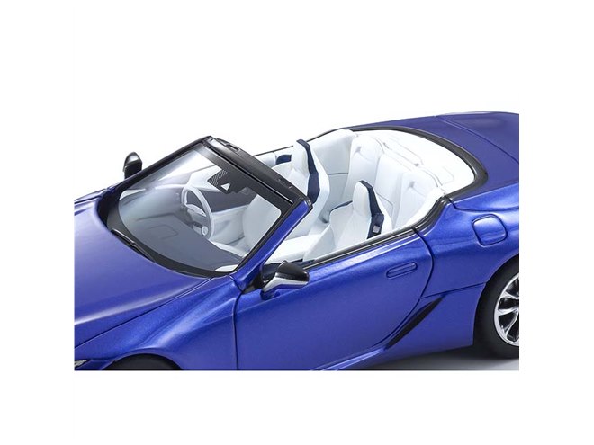 京商、レクサス「LCコンバーチブル」を1/43スケールで再現したダイ