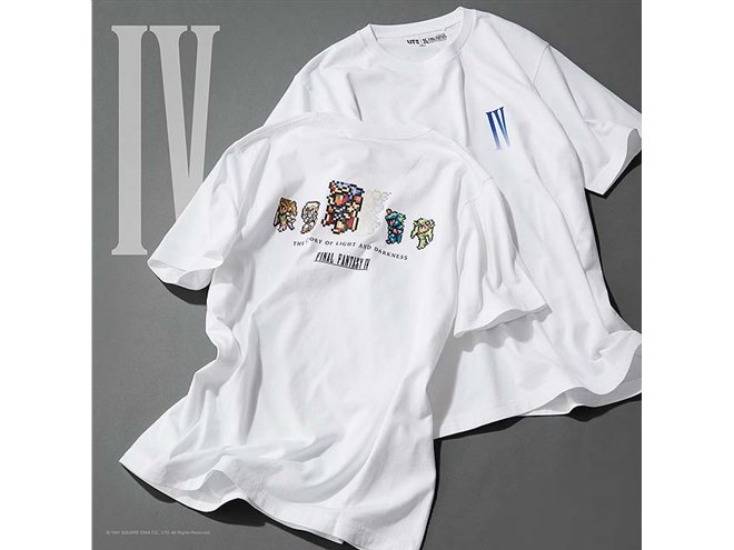 ユニクロ、「ファイナルファンタジー35周年 UT」を4月29日に発売