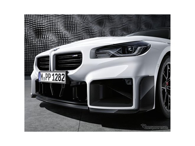 カーボン製エアロや8kg軽量化のチタン製サイレンサー、BMW『M2』新型用