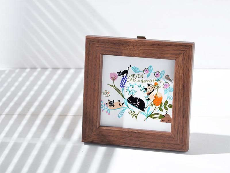 100角タイル デザインタイル専用フレーム 簡単取り付けでアートな空間