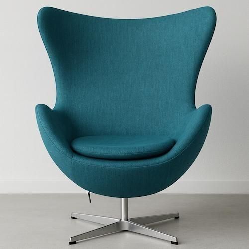 アルネ・ヤコブセン/エッグチェアEggChair【タイプA・ポリエステル仕様