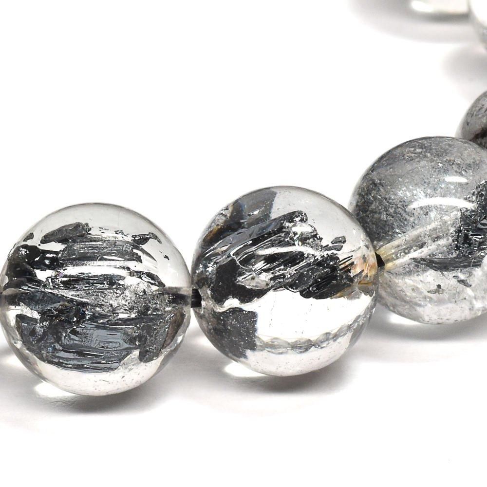 スティブナイトインクォーツ ブレスレット 12mm #QD507 - プレミアム