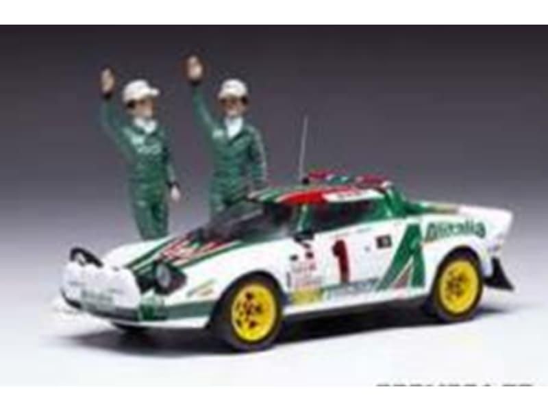 イクソ】 1/43 ランチア ストラトス HF 1977年モンテカルロラリー 優勝