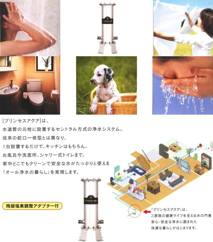 元付けセントラルオール浄水器 | プリンセスアクア PA-400 - 浄水器