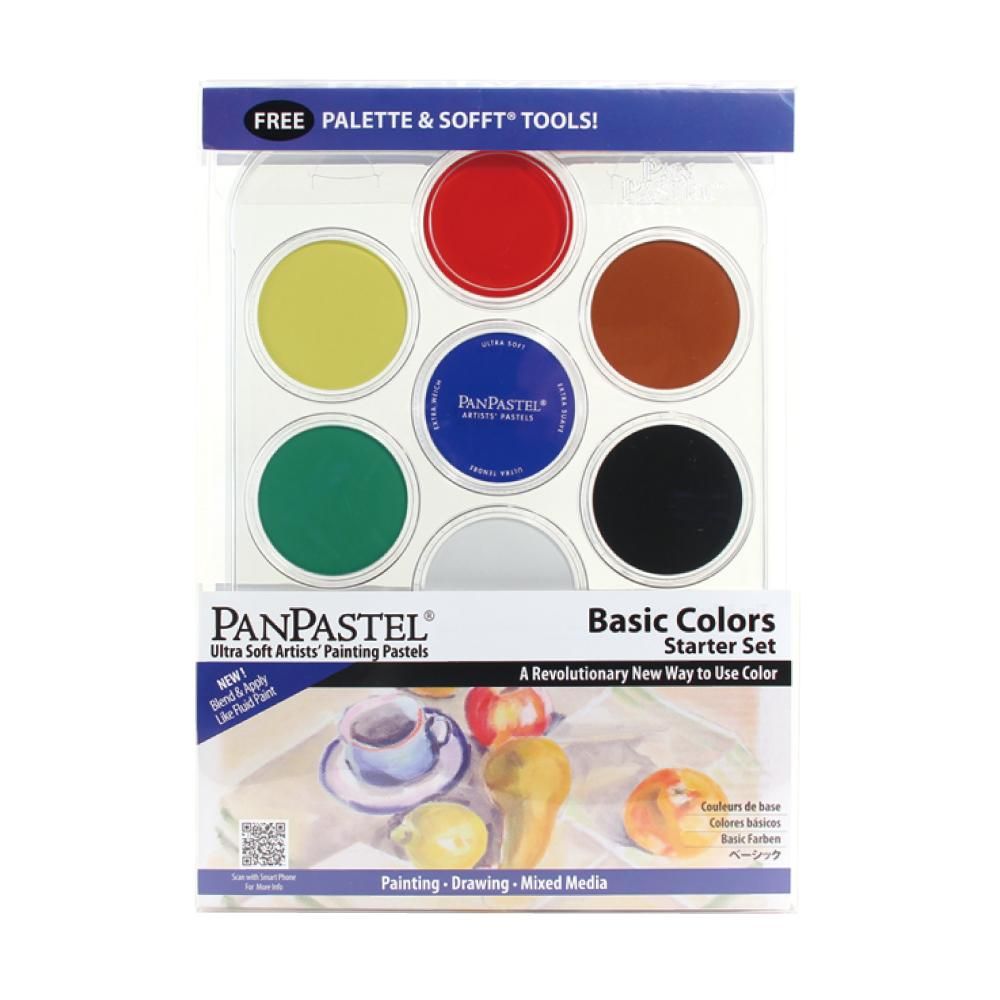 パンパステル 30071 スターター ベーシックカラー 7色セット