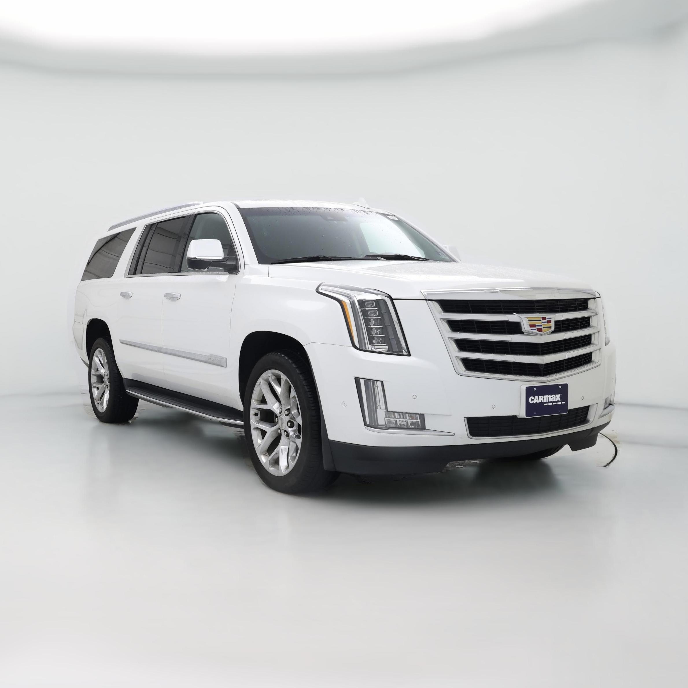 Used White Cadillac Escalade near me for sale