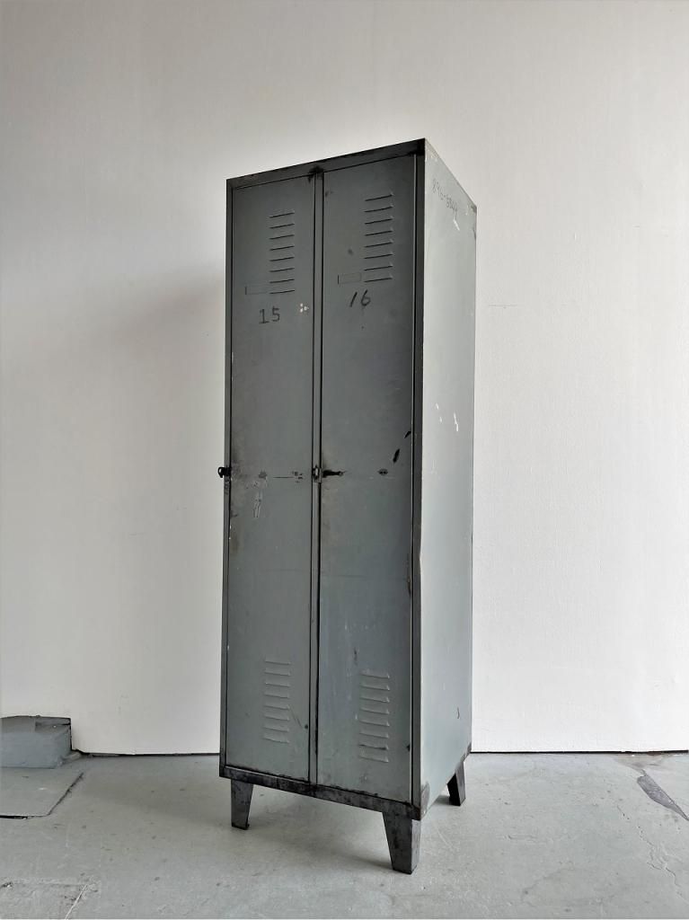 ヴィンテージ インダストリアル ロッカー - アンティーク、ビンテージ