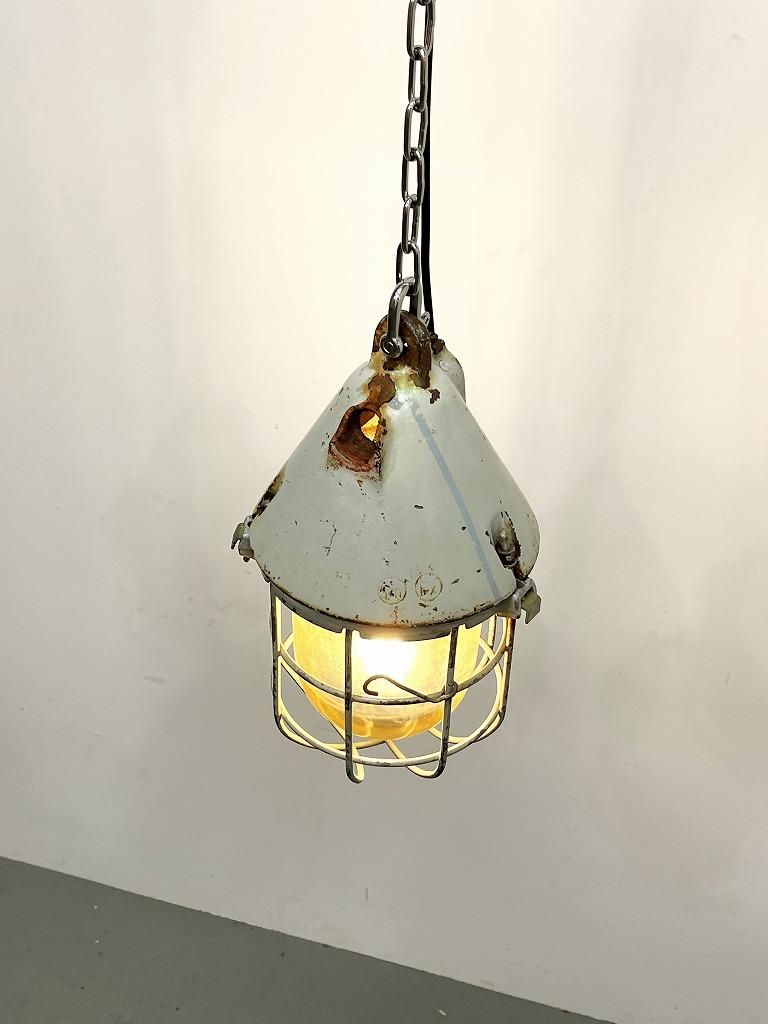 ヴィンテージ インダストリアル ペンダントランプ - アンティーク