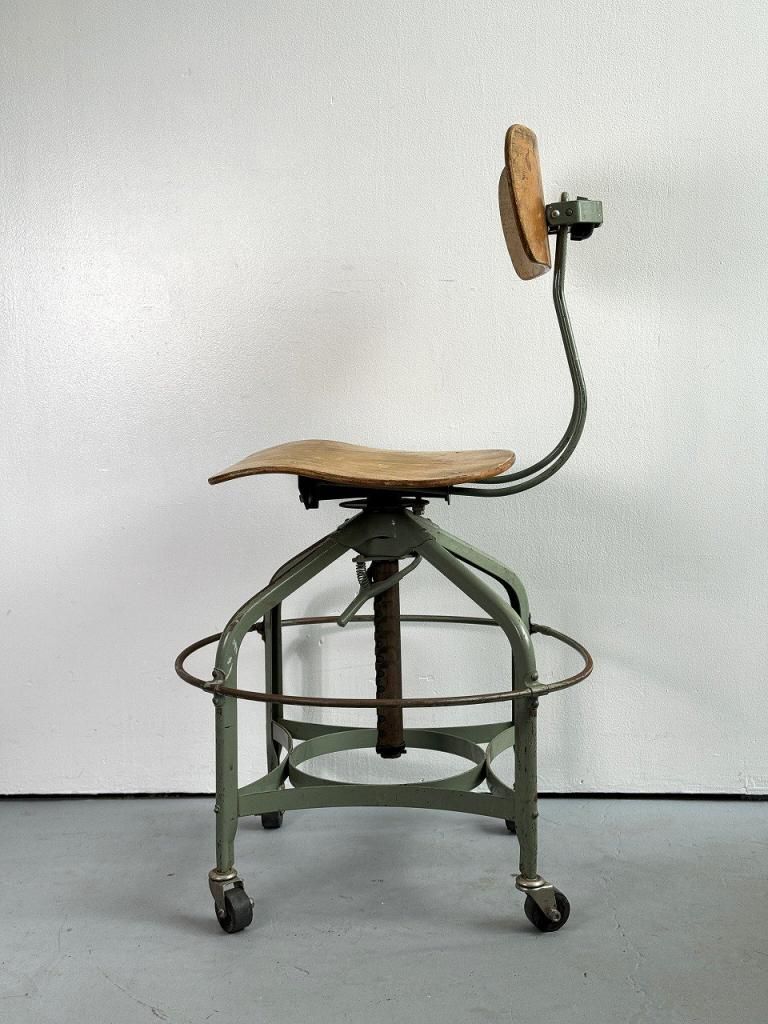 1940's Toledo社製 ヴィンテージ ドラフティングチェア - アンティーク