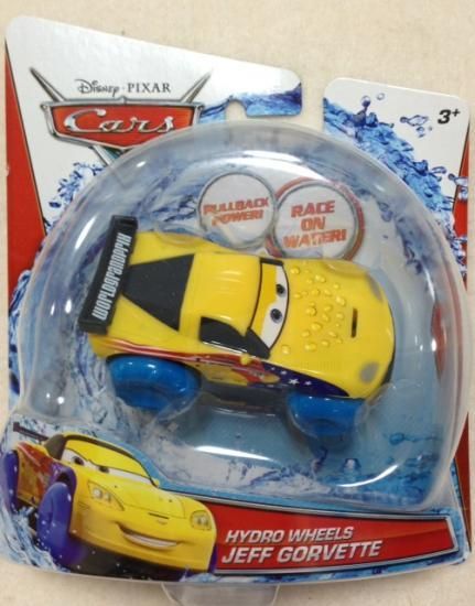 お風呂で遊べるカーズミニカー ハイドロホイールジェフゴルベット