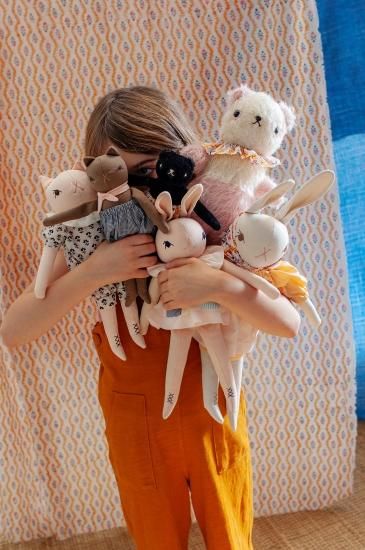 Polka Dot Club◇ PDC Big Bear, Rust - MaRiet 