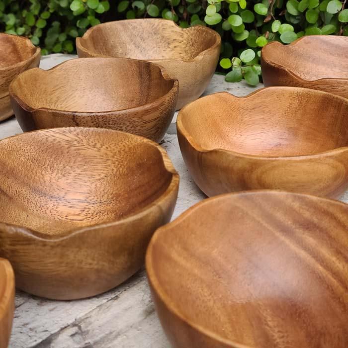 木製・ウッドボウル・ナチュラル・Sサイズ | 旅するレトロ雑貨店