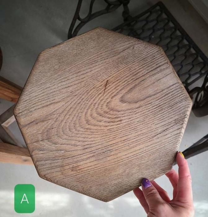 八角スツール・レトロチェア・昭和レトロ椅子・古家具・古道具