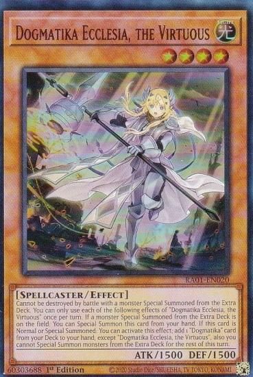 遊戯王 RA01-EN020 教導の聖女エクレシア (英語版 1st Edition