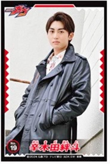 19.辛木田絆斗】仮面ライダーガヴ シールコレクション - トレカ&ホビー
