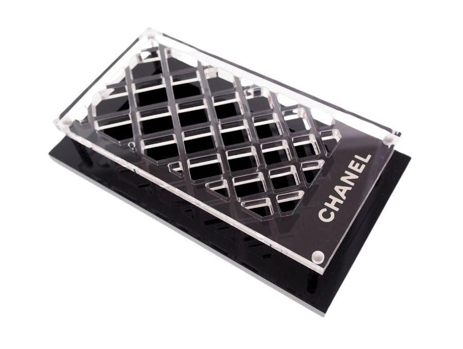 シャネル ノベルティ コスメスタンド アクリルケース 32マス 収納