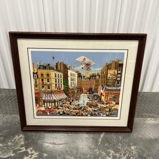 ヒロ・ヤマガタ 『Arche De Noe (ノアの箱舟)』 シルクスクリーン 直筆