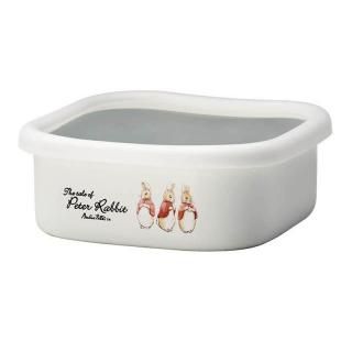 ピーターラビット】ホーローレクタングルストッカー・M | ピーター