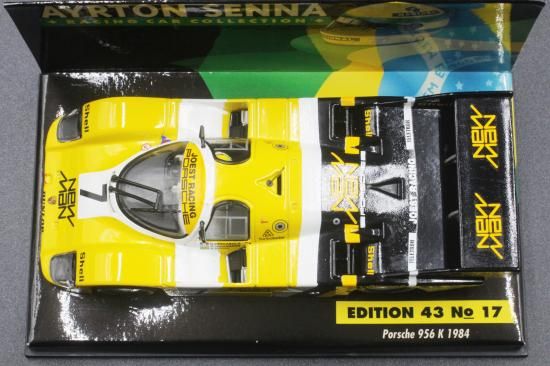 LANG 1/43 1984 ポルシェ 956 K No.7 アイルトン・セナ レーシングカー