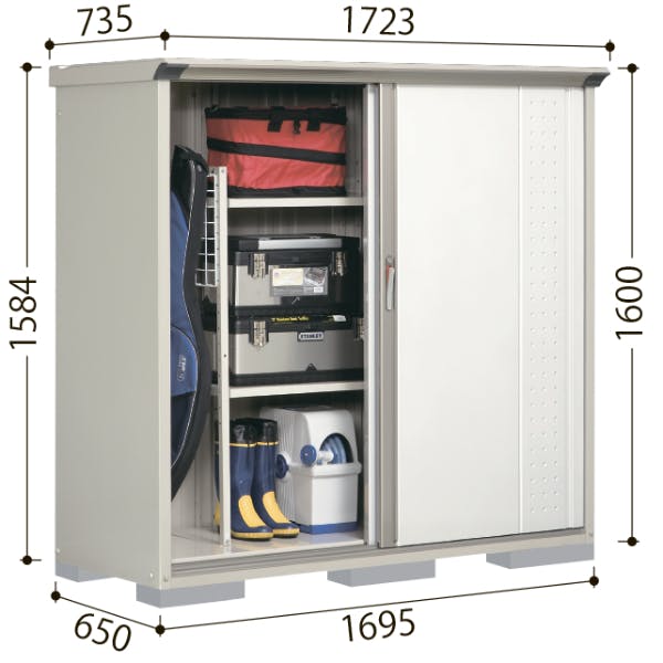 田窪工業所 タクボ物置 グランプレステージ ジャンプ GP-179AT たて