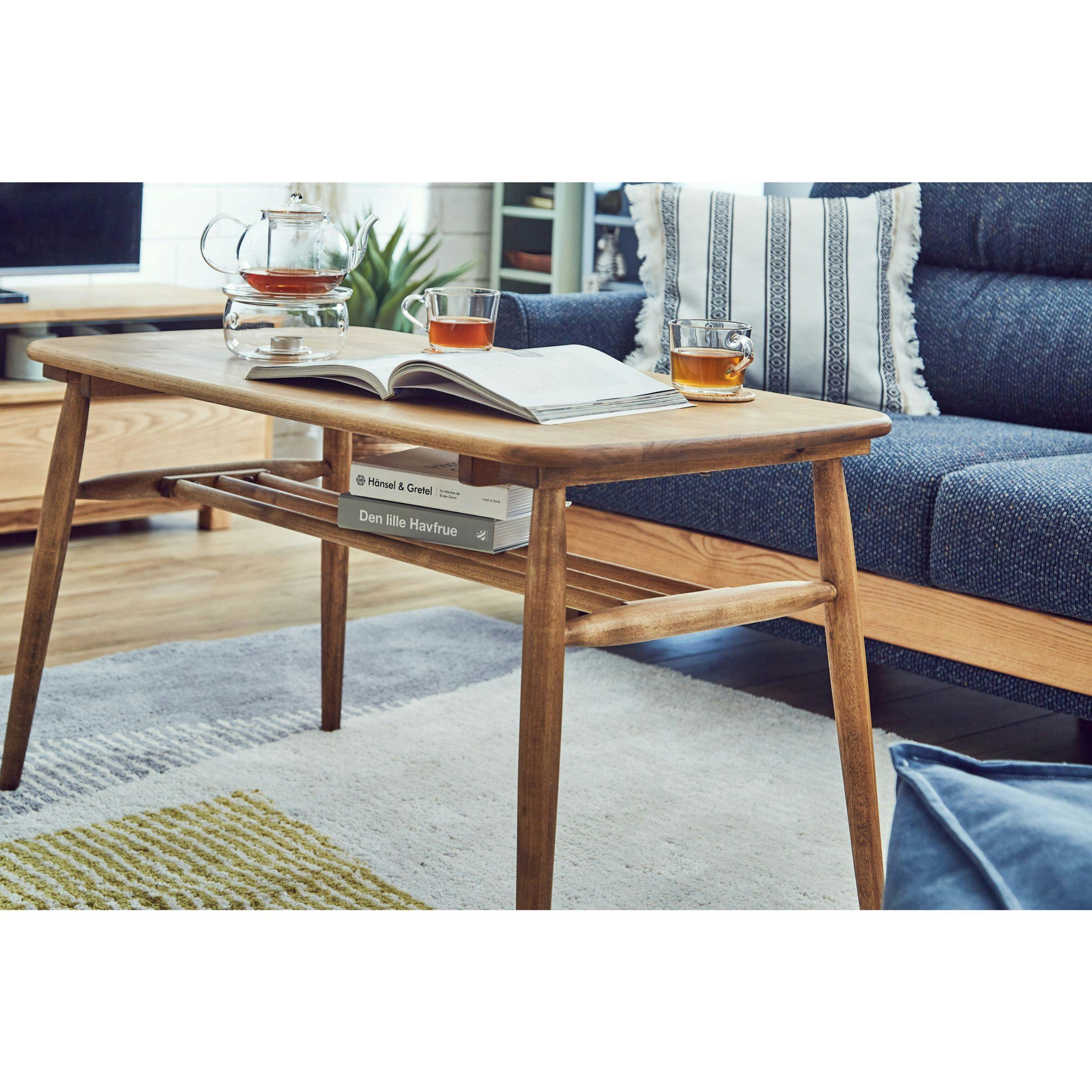 nora. センターテーブル ロジー ナチュラル 北欧 リビングテーブル