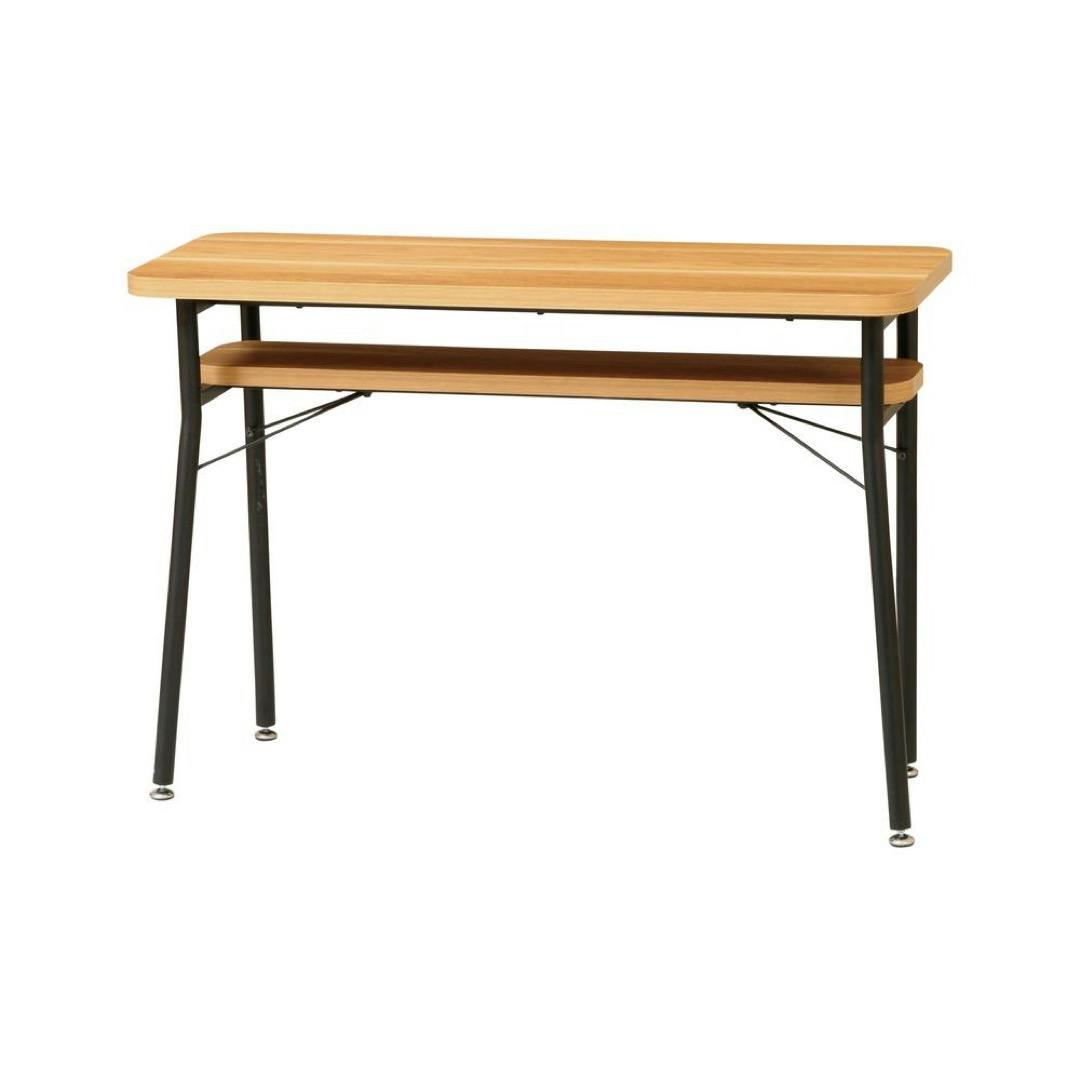 Mash 弘益 MASH ミルド ダイニングカウンターテーブル 組立品 木目調