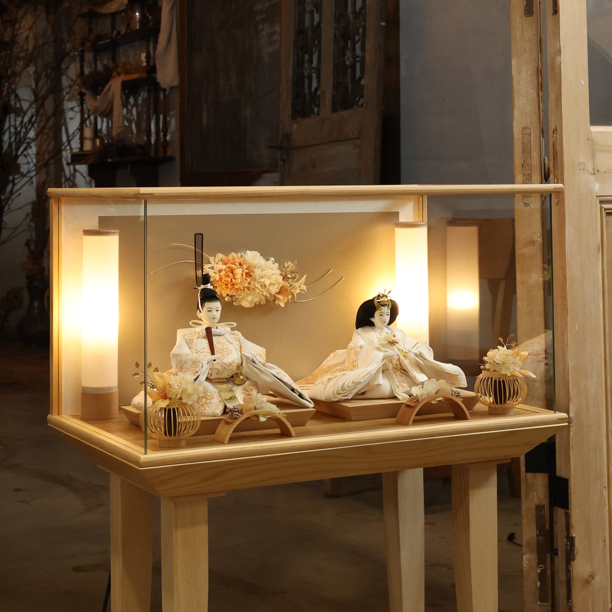 祈ドールの雛人形｜輝羅｜ケース飾り ｜雛人形（ひなにんぎょう）の祈