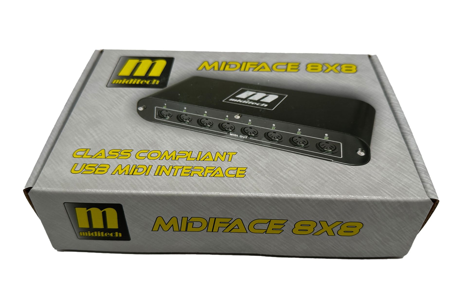 MIDITECH midiface 8×8 | USB対応の 8 x 8 MIDIインターフェース