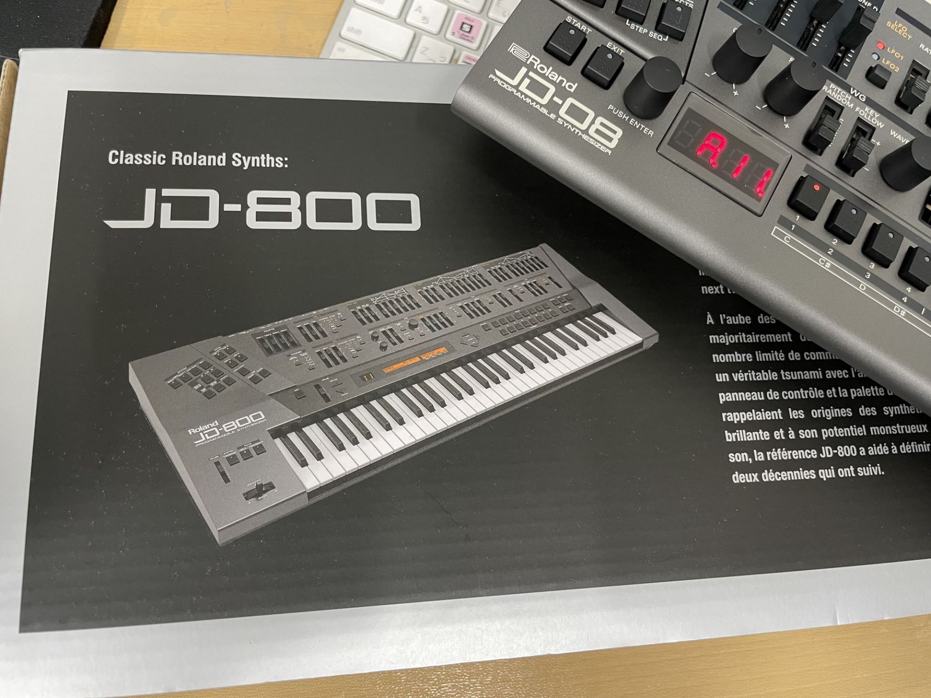 Roland Boutique JD-08 / JX-08 | シンセ名機 JD-800、JX-8Pを