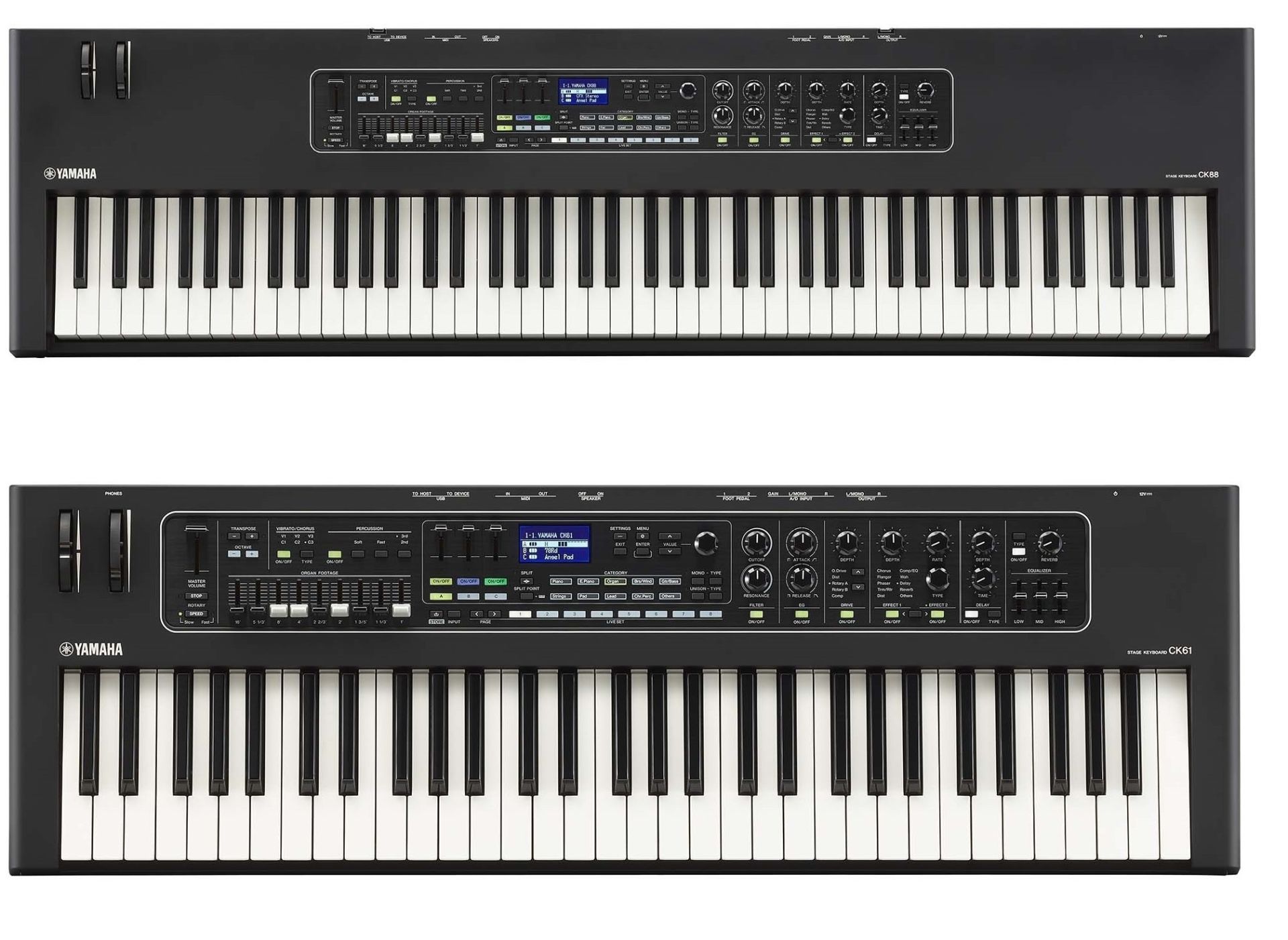 YAMAHA CK61 / CK88 | ライブ・ステージに最適なステージキーボード