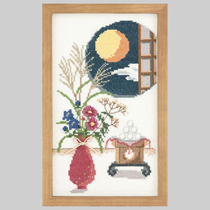 クロスステッチフレーム＜十二支のつるし飾り＞ | リバティ 生地