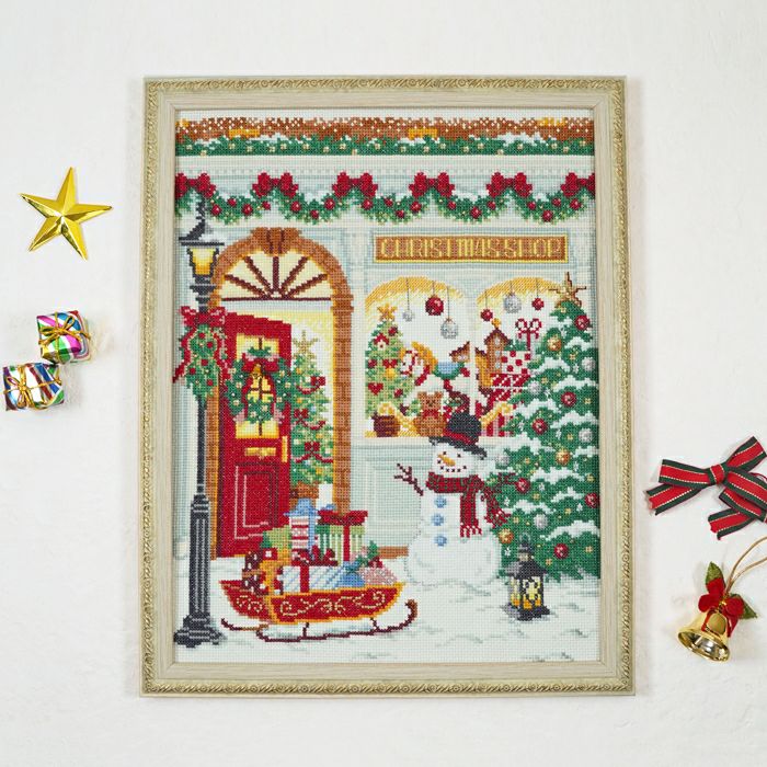 クロスステッチフレーム＜十二支リース＞ | リバティ 生地、編み物