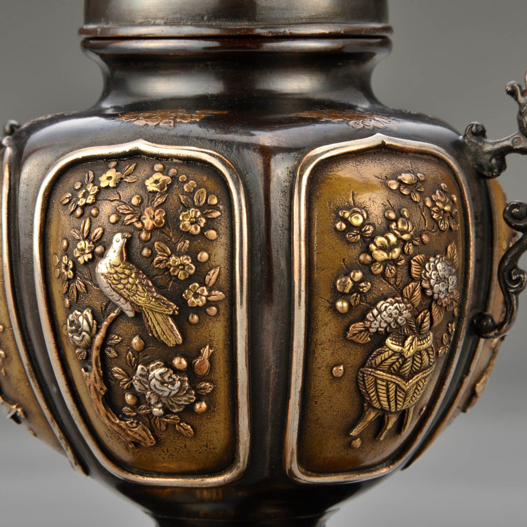 高岡銅器 香炉 | 彩華 彩色 | 銅 | 喜泉堂