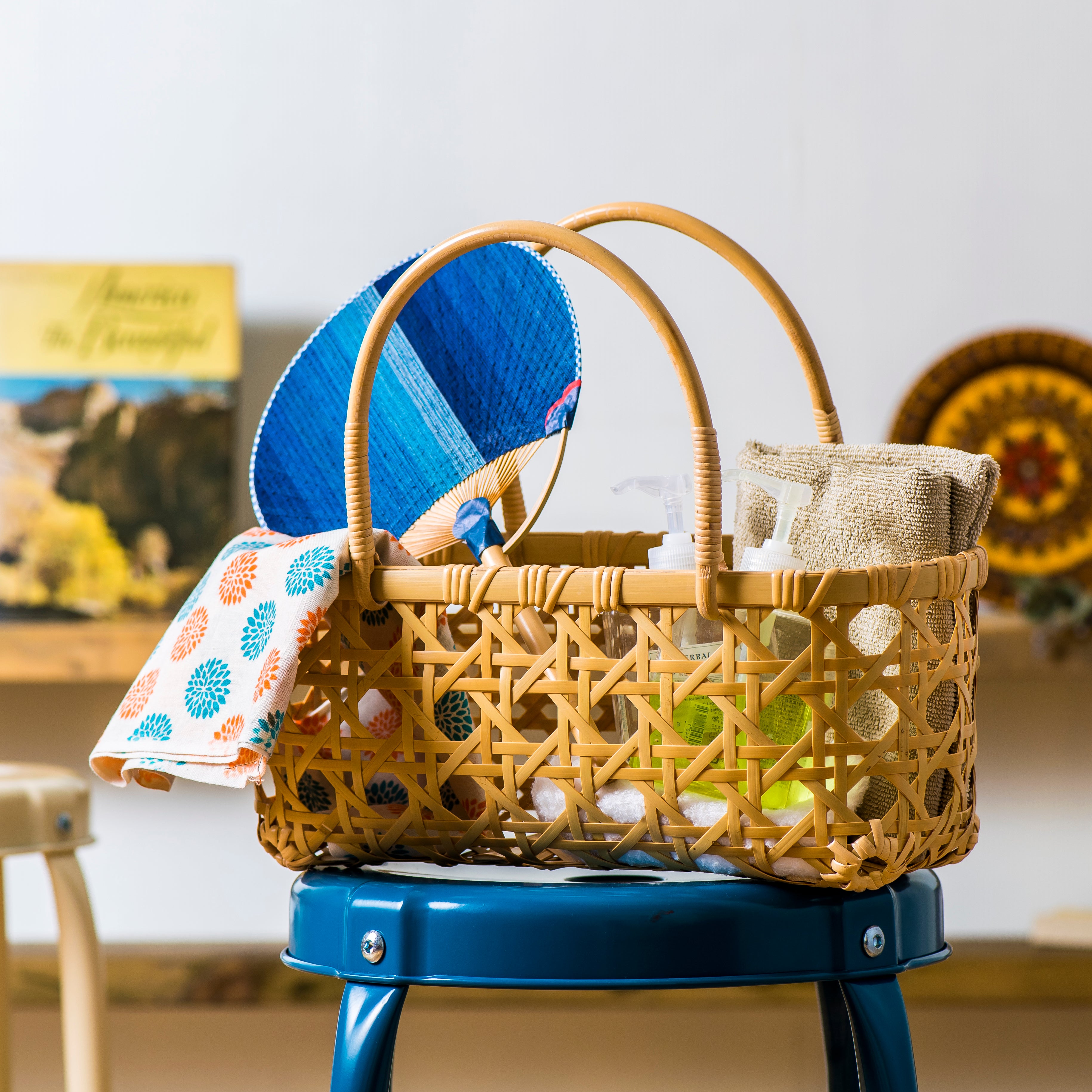 別府竹細工 竹かご | 八ツ目かごバッグ 籐 | 小 | 山下工芸