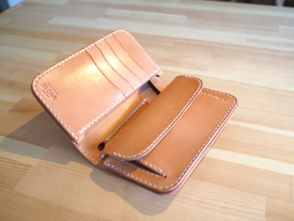 ミドルウォレット完成 | Jill Craft ジルクラフト 革製品 レザー
