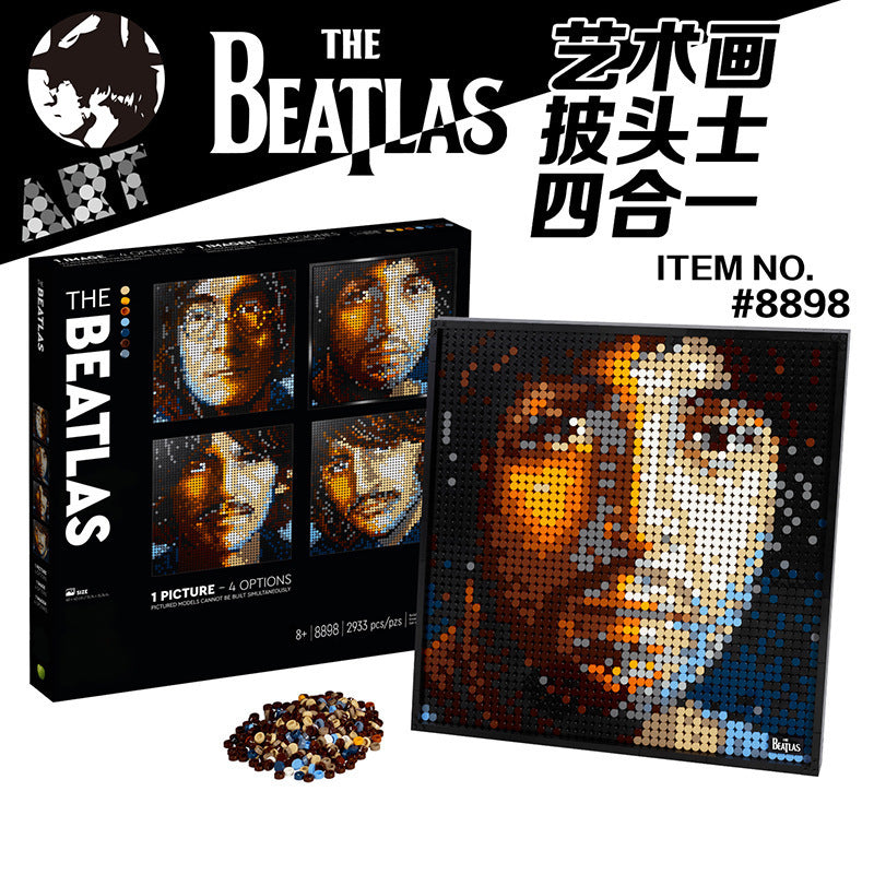 2399PCS Pixel Art：The Beatles – Joy Bricks
