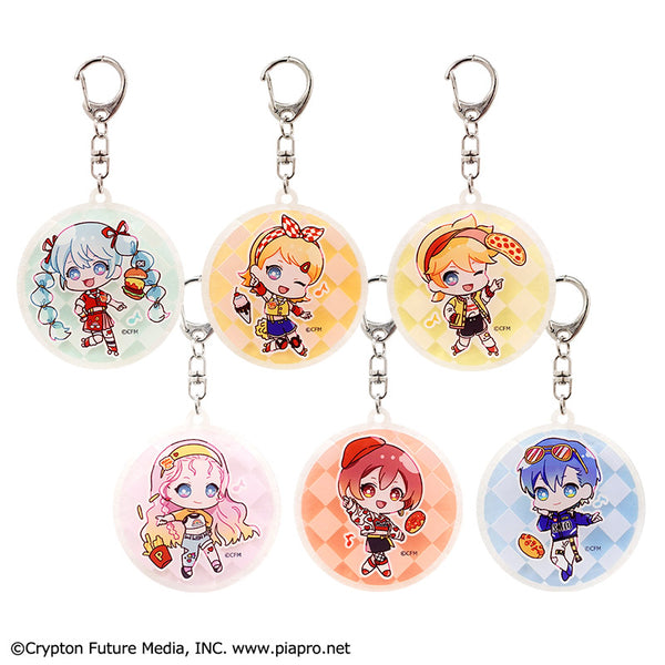 初音ミク アクリルキーホルダー ダイナー柄 SD - 100均 通販