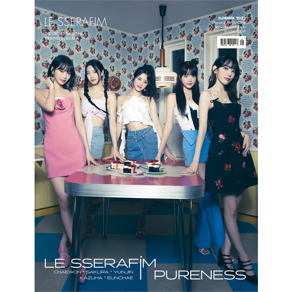 jp.ktown4u.com : DICON ISSUE N°14 : LE SSERAFIM PURENESS B-type