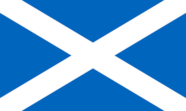 スコットランドの守護聖人(St. Andrew)と 