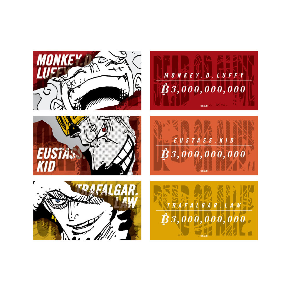 ONE PIECE』キャラクターズコレクションカード3枚入り（全7組