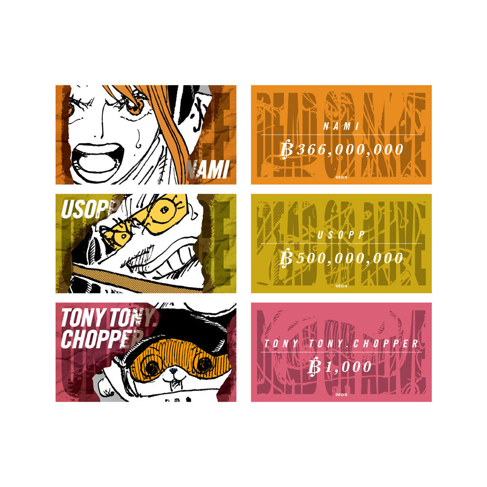 ONE PIECE』キャラクターズコレクションカード3枚入り（全7組