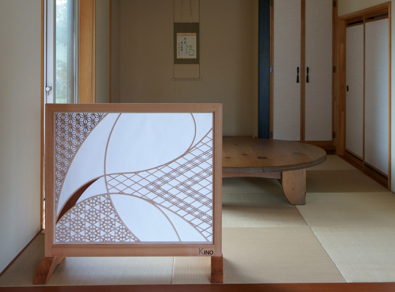 組子アート 衝立集 | K-INO 猪俣美術建具店 | 伝統工芸 組子 建具