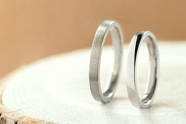 素材］プラチナ | 手作り結婚指輪・婚約指輪の鎌倉彫金工房