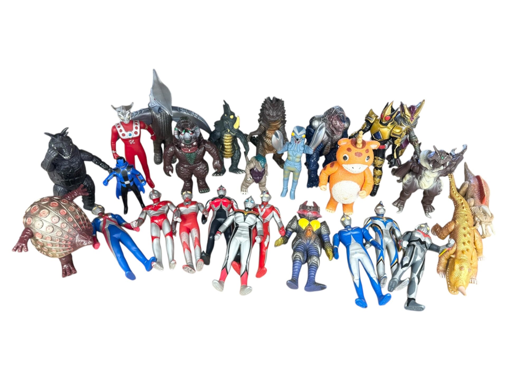 仮面ライダー 戦隊モノ ウルトラマン ソフビ 143体セット 仮面ライダー