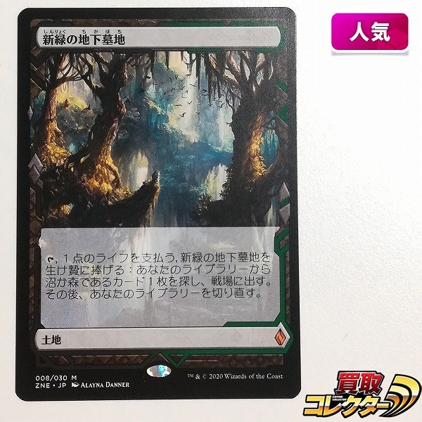 新緑の地下墓地 SPG ドラゴンスケイル foil 英語版 英)【ドラゴン