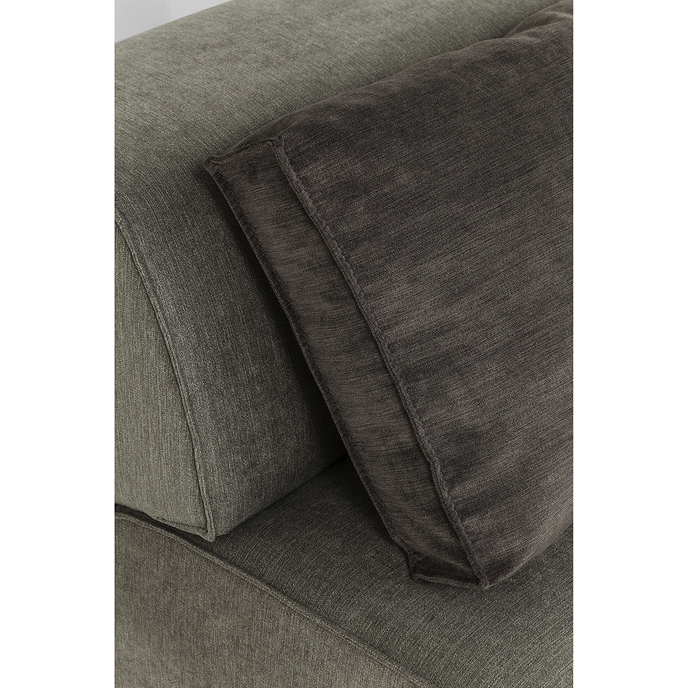 インフィニティ セミオットマン エレメンツ グレー ライト ソファ